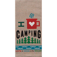 Kay Dee Designs Love Camping Chambray Tea Towel