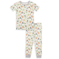 Magnetic Me Toddler Boy's Don't Worry Be Hoppy Modal Magnetic No Drama Short-Sleeve Pajama Set