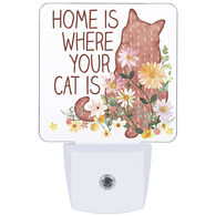 Carson Home Accents Cat Is Nightlight w/ Sensor