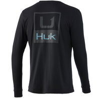Huk Men's Brand Box Long-Sleeve T-Shirt