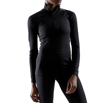 Craft Sportswear Womens Active Extreme X Half-Zip Baselayer Long-Sleeve Top