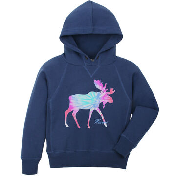 Lakeshirts Girls Blue 84 Inheritance Moose Sweatshirt