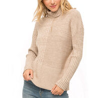 Mystree Women's Turtle Neck Sweater