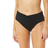 Beach House - Gabar - Swimwear Anywhere Women's Letty Crossover Textured Solid Bikini Swimsuit Bottom
