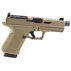 Shadow Systems MR920 Elite FDE Threaded Black Barrel 9mm 4.5 15-Round Pistol w/ 2 Magazines