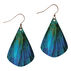 Illustrated Lights Womens DC Designs Textured Teardrop  Earring