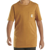 Carhartt Boys' Pocket Short-Sleeve Shirt