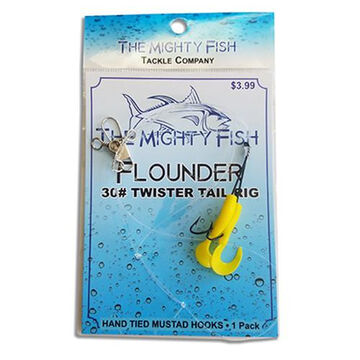The Mighty Fish Flounder Twister Tail Rig