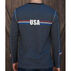 Alp N Rock Mens Team USA Crew Neck Long-Sleeve Shirt