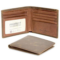 Osgoode Marley Men's RFID Distressed Leather Thinfold Wallet
