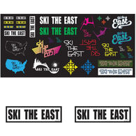Ski The East Logo Sticker Sheet Pack