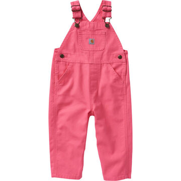 Carhartt Infant Girls Loose Fit Canvas Bib Overall