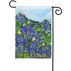 BreezeArt Fields Of Blue Decorative Garden Flag