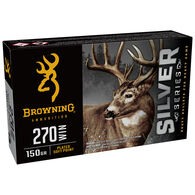 Browning Silver Series 270 Winchester 150 Grain Plated SP Rifle Ammo (20)