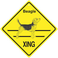 KC Creations Beagle XING Sign