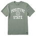 Life is Good Mens Positive State Crusher Short-Sleeve T-Shirt