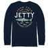Jetty Life Mens Chomped LST Long-Sleeve Shirt