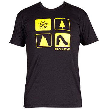Flylow Sports Mens Square Short-Sleeve T-Shirt