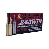 Fort Scott Munitions 243 Winchester 58 Grain SCS TUI Rifle Ammo (20)