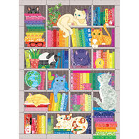 Cobble Hill Jigsaw Puzzle - Rainbow Cat Quilt
