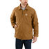 Carhartt Mens Loose Fit Washed Duck Sherpa-Lined Coat