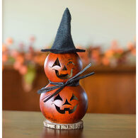 Meadowbrooke Gourds Tiny Harlow Jack-O'-Lantern Witch Gourd