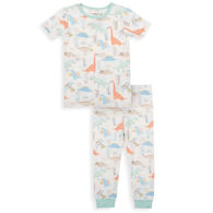Magnetic Me Toddler Boy's Door Dashing Dinos Modal Magnetic No Drama Short-Sleeve Pajama Set