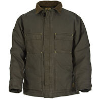 Berne Men's Washed Quilted Lined Chore Coat