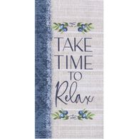Kay Dee Designs Lake Time Relax Dual Purpose Terry Towel