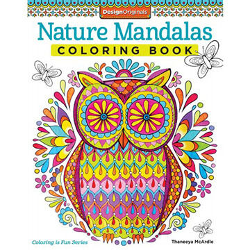Nature Mandalas Coloring Book by Thaneeya McArdle