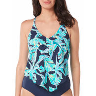 Beach House - Gabar - Swimwear Anywhere Women's Seaglass Palm Tankini Swimsuit Top