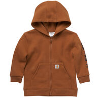 Carhartt Toddler Boy's Zip Front Graphic Hoodie - Discontinued Color