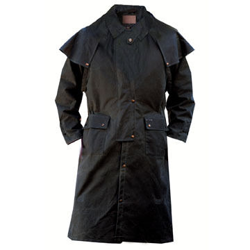 Outback Trading Mens Low Rider Duster Oilskin Coat