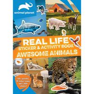 Animal Planet: Real Life Sticker and Activity Book: Awesome Animals by Editors of Silver Dolphin Books