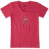 Life is Good Womens Starfish Crusher Vee Short-Sleeve T-Shirt