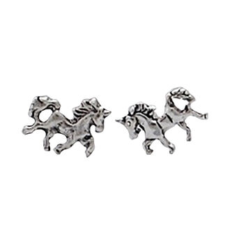 Semaki & Bird, Ltd. Womens Sterling Silver Unicorn Earring