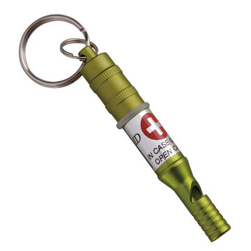 Munkees Emergency Whistle w/ Waterproof Capsule