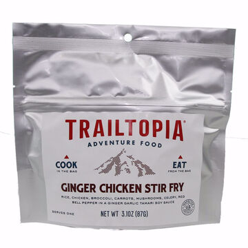 Trailtopia GF Ginger Chicken Stir Fry Meal - 1 Serving