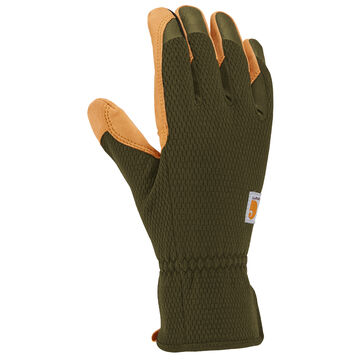 Carhartt Womens High Dexterity Padded Palm Tough Sensitive Long Cuff Glove