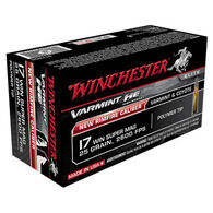 Winchester Varmint HE 17 WSM 25 Grain Polymer Tip Ammo (50)