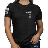 Nine Line Apparel Women's The Pledge Relaxed Fit Short-Sleeve T-Shirt