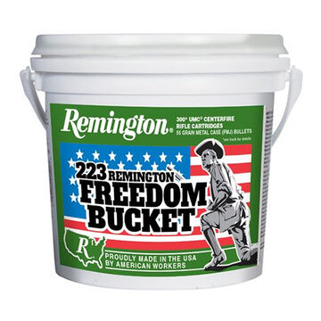 Remington 223 Remington 55 Grain Ammo Freedom Bucket (300)