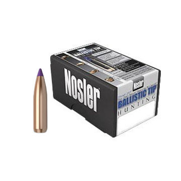 Nosler Ballistic Tip 6mm 95 Grain .243 Spitzer Point / Purple Tip Rifle Bullet (50)