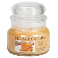 Village Candle Small Glass Jar Candle - Maple Butter