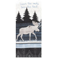 Kay Dee Designs Wildwoods Lodge Trail Moose Dual Purpose Terry Towel