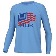 Huk Youth Pursuit Stripes Short-Sleeve Shirt