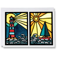 Sarah Angst Art Set Sail & Shine Bright Greeting Card