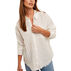 Hem & Thread Womens Striped Long-Sleeve Shirt