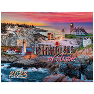 Maine Scene Lighthouses of Maine 2023 Wall Calendar