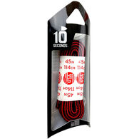 Hickory Brands Inc. 45" Black/Red 10 Seconds Athletic Hiker Laces